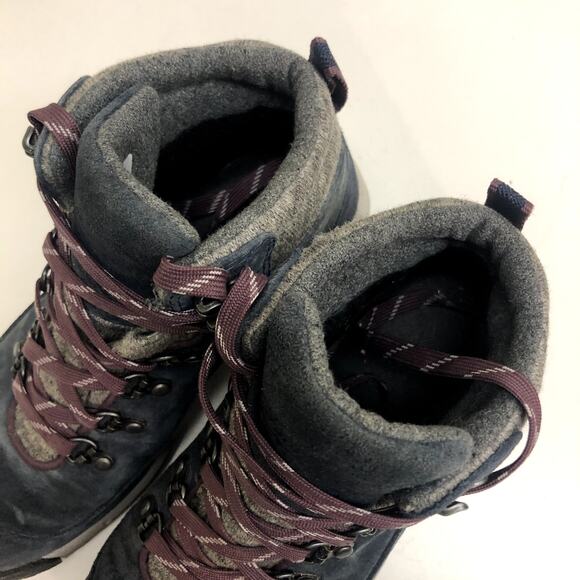 Danner Women's Adrika 5" Hiker Navy Blue Suede Wool Ankle Hiking Boot Size 6 - Picture 12 of 13